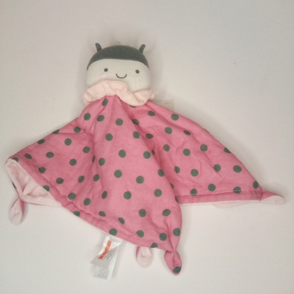 New With Tags Cloud Island Security Blanket Lovey Blankie Lady Bug - Picture 12 of 13